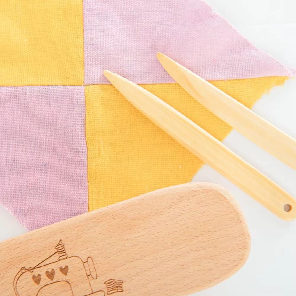 DIY Press Quilting Tool Wood Pressing Pad High Quality Wooden Seam Roller  Flattening Tool