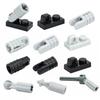 MOC Technical Building Block Parts Teeth Hinge Cylinder 1x2 Axle Hole Particle DIY Toy Brick Compatible With 30553 30552 52731