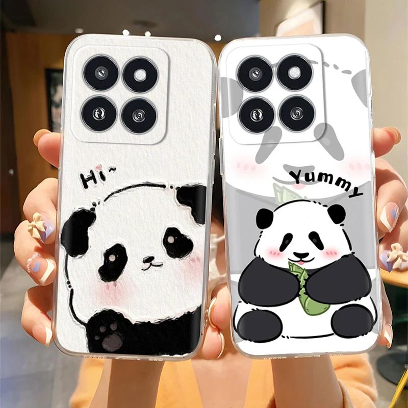 For Xiaomi 14 Pro Case Clear Creative Soft Silicone Phone Cases For Xiaomi 14 Mi 14 Mi14 Back Cover For Xiaomi Mi14 Pro Shells