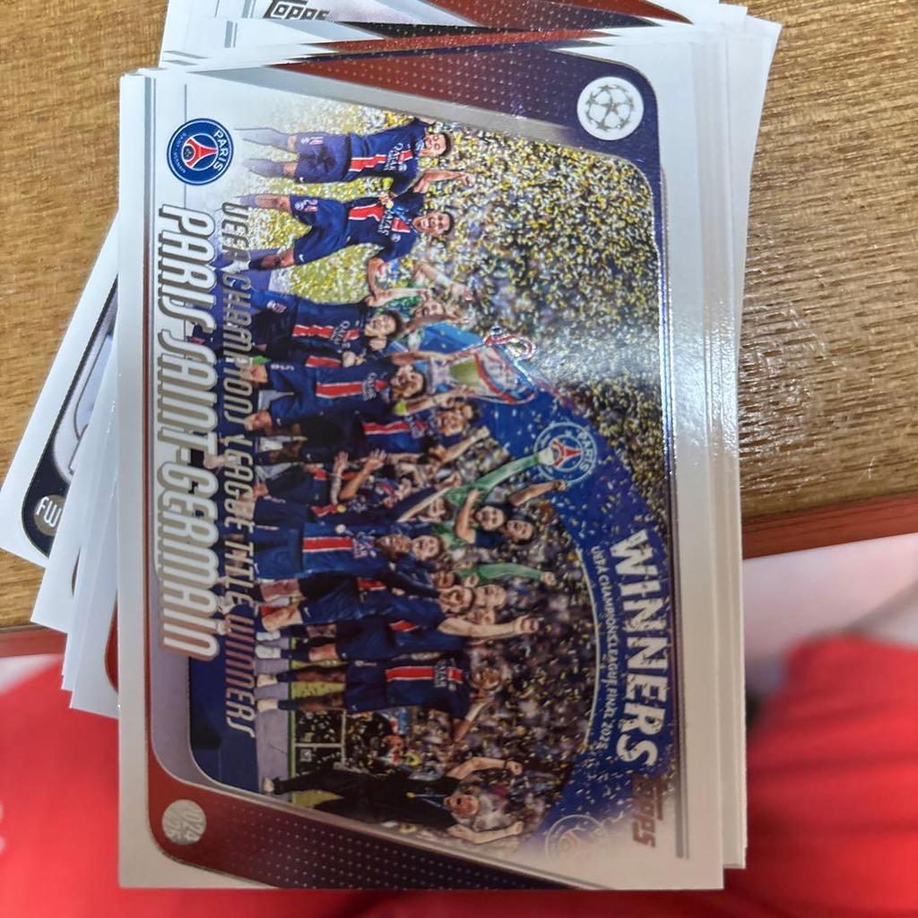 Used Topps UEFA Soccer Cards Bulk Sale