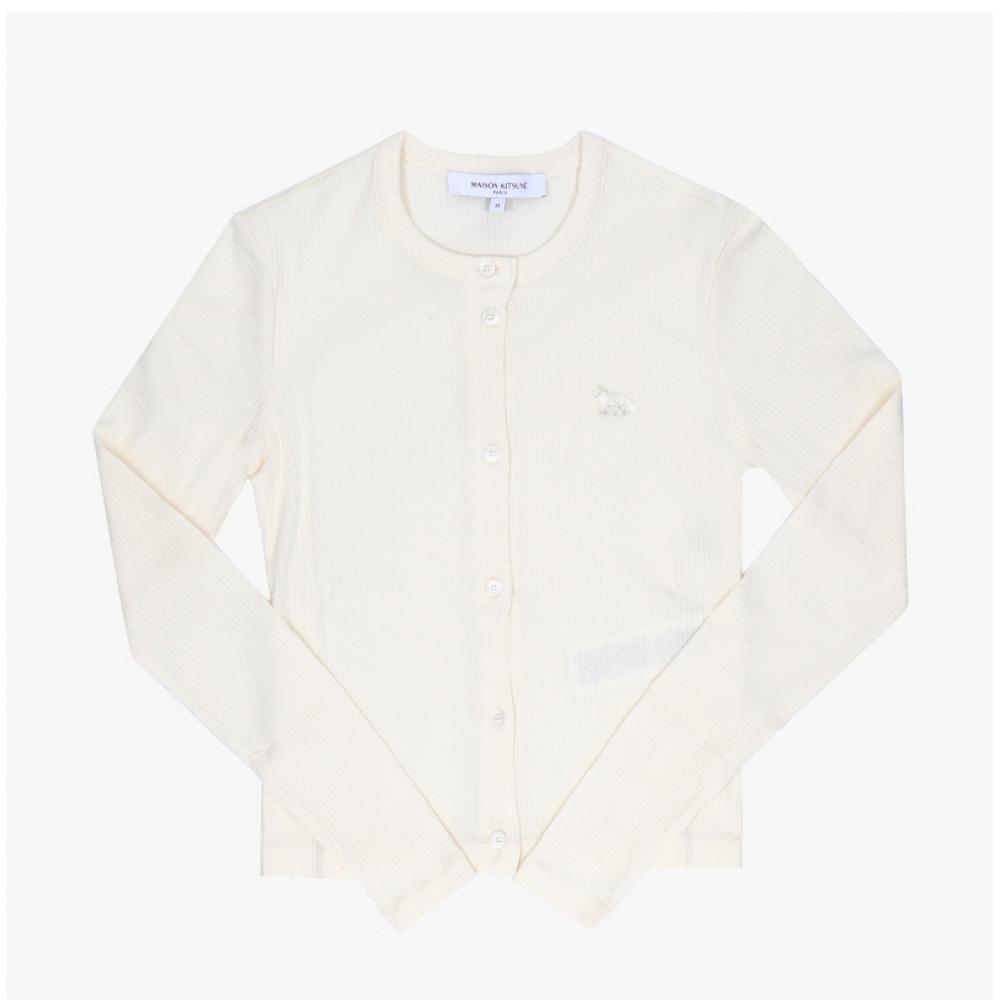 Женский кардиган Maison Kitsune с нашивкой-лисёнком 0383 PW00512KJ0134 0383 (XS)