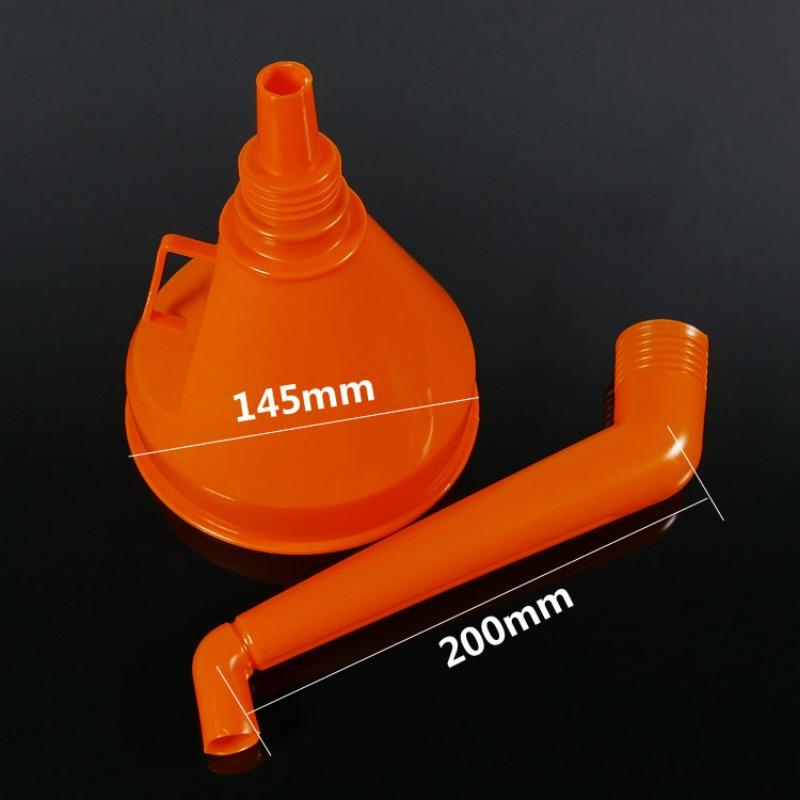 Plastic Car Motorcycle Refuel Gasoline Engine Oil Funnel Moto Car Long Mouth Funnels Car Repair Filling Tools 130/145/160mm