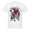 Mecha Warrior Gundam Anime T Shirt for Men 2026 Cotton Freedom T-shirts Summer Short Sleeve Tee Shirt Slim Fit Clothing Gift