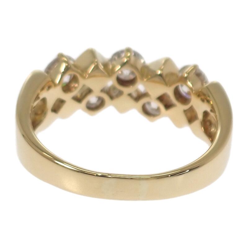 no brand  #14(JP Size) ring K18 yellow gold Women