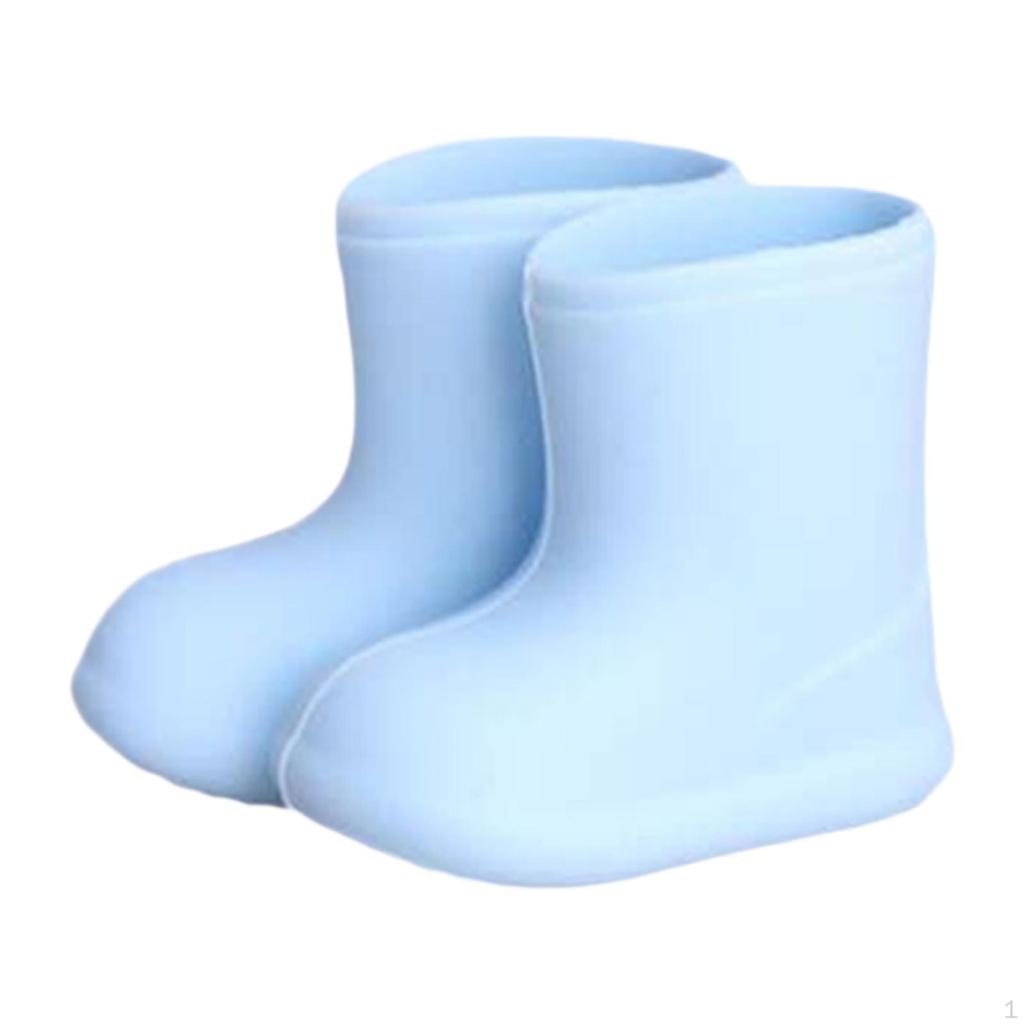 Mini Rain Boots Doll Shoes for 1/12 BJD Dolls Decorative Dollhouse Accessories, Realistic DIY