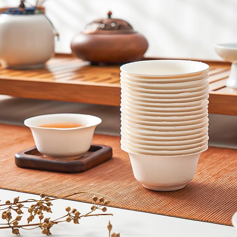 Экологически чистая одноразовая чайная чашка