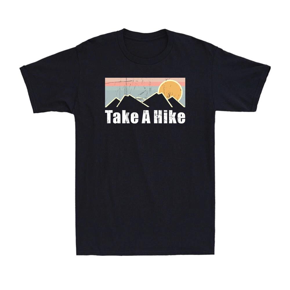 Take A Hike Funny Camping Hiking Outdoor Mountain Vintage Men s T-Shirt XL