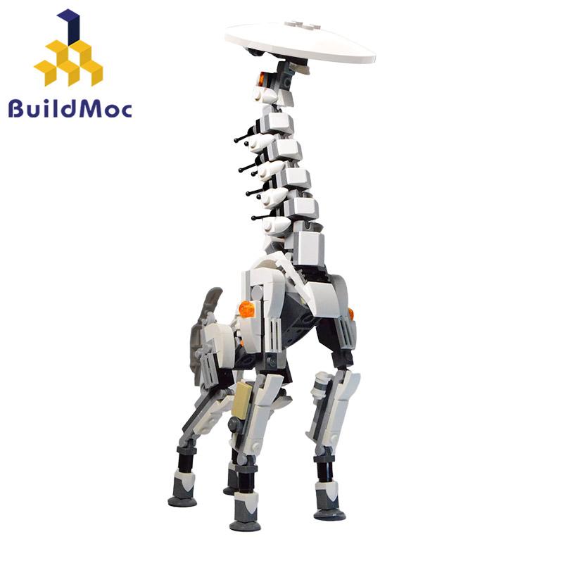 Buildmoc Horizoned Zero Dawned Robot Battle Machine Corruptored Game Action Figures Building Blocks Toys for Children Gifts
