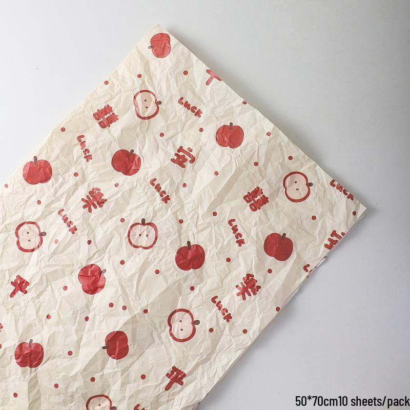 Exklusives florales Seidenpapier zum Einwickeln und Auslegen