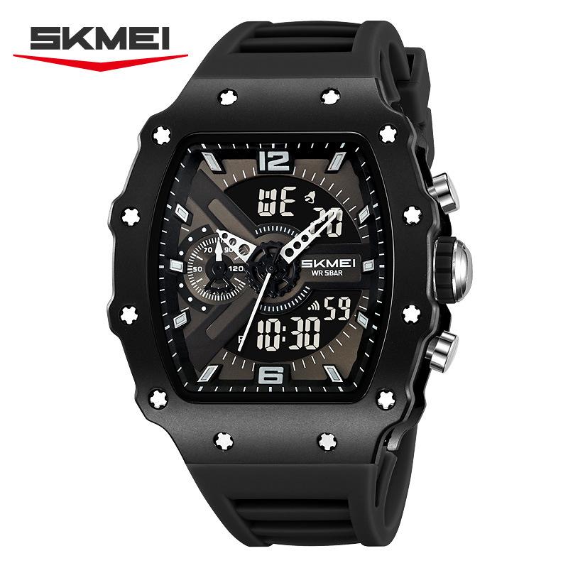 

skmei electronic watch sports luminous men s watch waterproof fashion multi-function alarm clock timing electronic watch