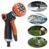 Durable 8 Function Spray Gun Head With Comfortable Grip For Outdoor Watering And Cleaning