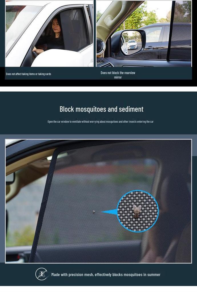 Magnetic Sunshade & Privacy Blinds for Denza N7/N8L/Z9/D9 Side Windows