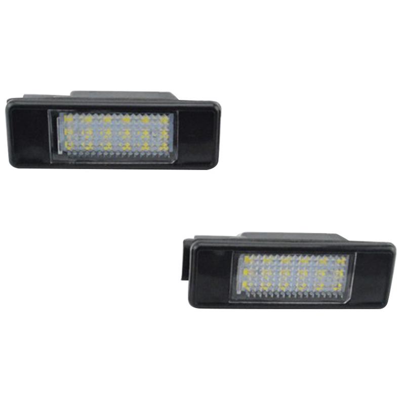 2 LEDS LED LICENSE PLATE LIGHT BULBS LAMP WHITE XENON for PEUGEOT 508 /& SW 2011/<