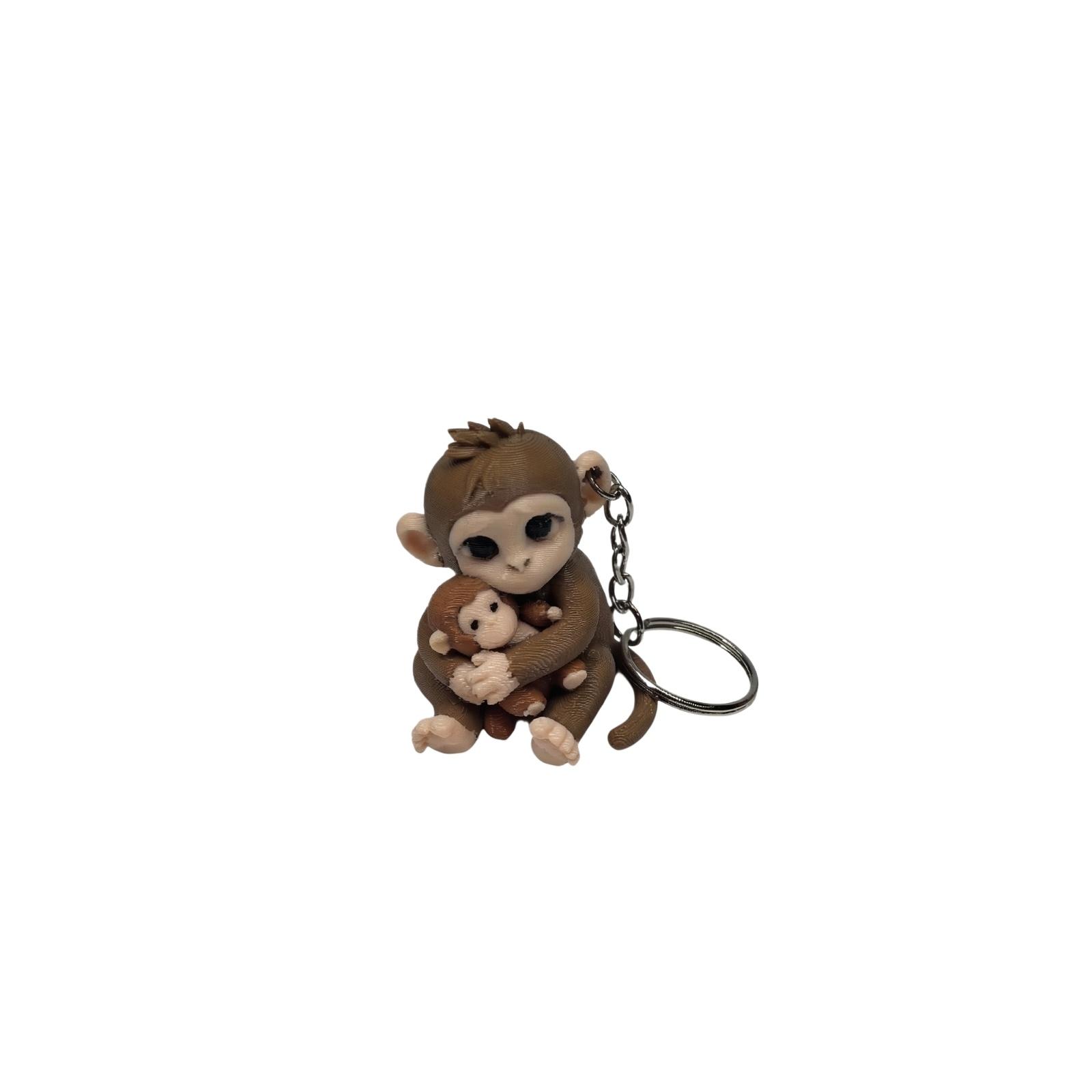 Funny Orangutan Keychain