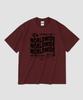 TAILOR STUDIO Worldwide Short Sleeve T-Shirt (Wine)