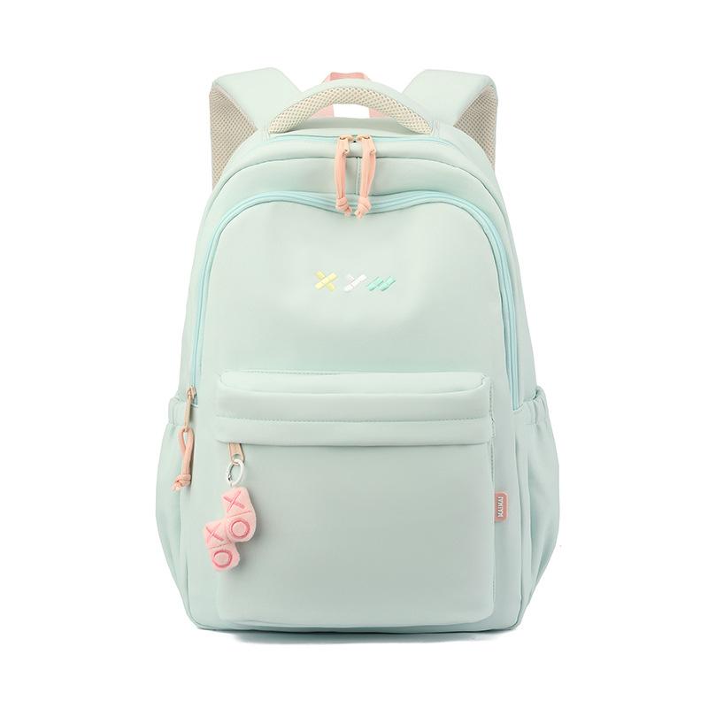 Sac à dos simple pour enfants pour filles Sacs d'école esthétiques haut de gamme inspirés d'Ins Style japonais unique Sac à bandoulière pour voyage de printemps
