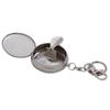 Portable Pocket Ashtray In Metal Engraved Foliage Key Port