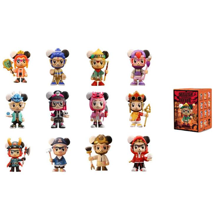 

New POP MART Little Mouse Mousylittle Dream Chaser Hip Hop Collection Mystery Boxes Single Mystery Box/Full Box 12 Pcs 210900297 Single Blind Box