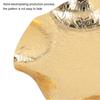 Smooth Surfaces Gold Fruit Bowl Zinc Alloy Decorative Tray Fruit Bowls Snack Tray  For Parties