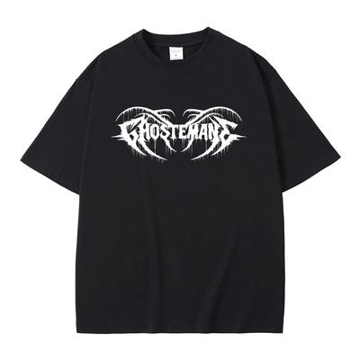 Camisa masculina Ghostemane Estampa Gráfica Moda Hip Hop Metal Rock Gótica Streetwear Camiseta Plus Size Feminina 62447