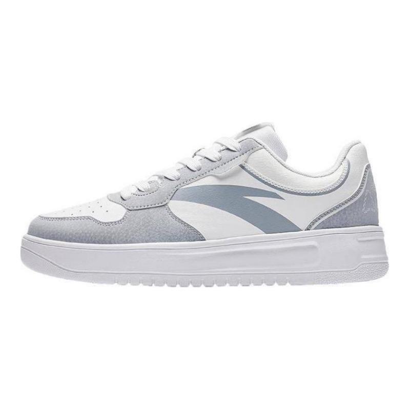 Anta Easy men low top skate shoes white grey synthetic leather lightweight durable 912628011Q-5 39