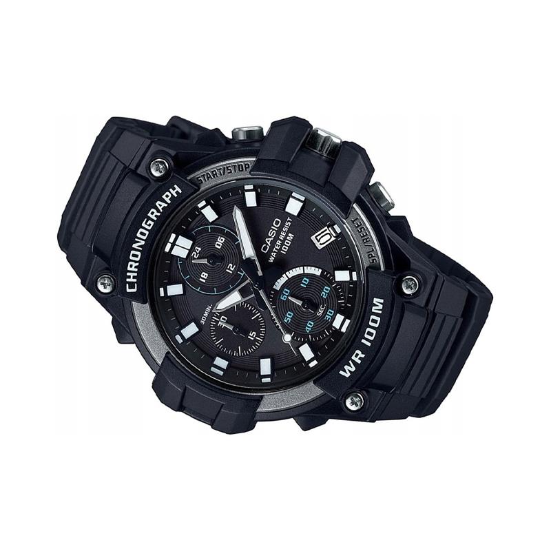Casio STANDARD Series Unicorn Fashion Casual Waterproof Quartz Movement Japanese and Korean Men's Watch Black Dial MCW-110H-1A