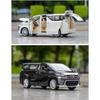 1/32 Toyota Vellfire MPV Alloy Car Model Sound and Light Pull Back Children's Toy Collectibles Birthday Gift