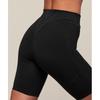 Gymshark Everywear Warp Knit Cycling Shorts Black B1c8s Bb2j