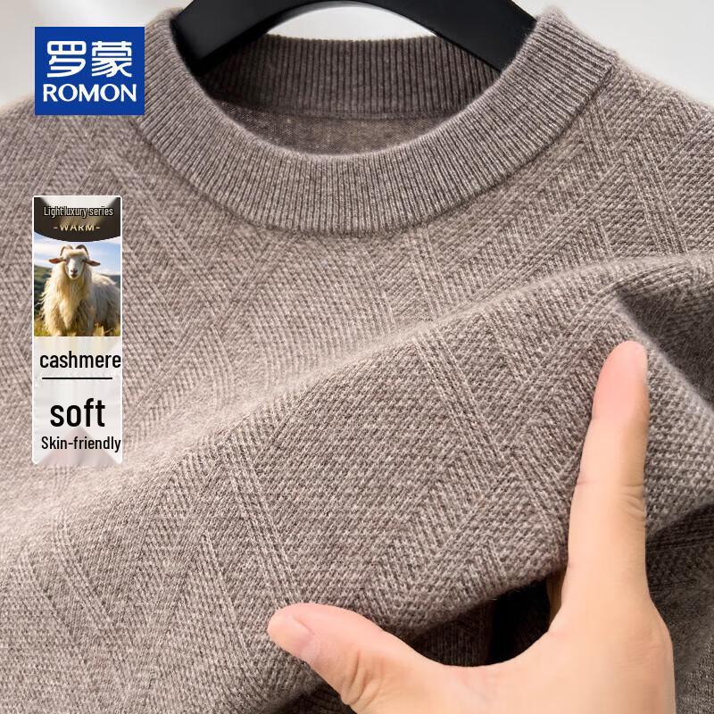 

Romon Men s Cashmere Blend Half-Turtleneck Sweater 3XL