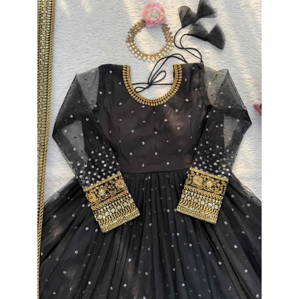Look de Fiesta Ropa de Fiesta Traje Anarkali Traje Salwar Kameez Indio Pakistaní Vestido