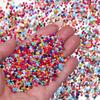 Versatile Colorful Round Glass Seed Beads for Handmade DIY Accessories