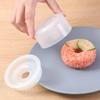 Donut Shape Onigiri Form Plastic Non-Stick Sushi Maker Set DIY Easy Rice Ball Press Mold Seaweed Making Kit Kitchen Accessories
