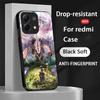 Monster Hunter Game Design Phone Case For Xiaomi Redmi Note 13,12,11, 10 Pro Plus S,  5G, 12S, Soft Black Phone Cover