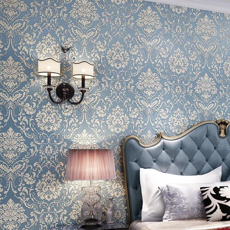 European-style Wallpaper 3D Three-dimensional Wall Stickers Background Wall Three-dimensional Wallpaper Self-adhesive Wallpaper