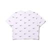 Nike Logo Print Short Sleeve T-Shirt Women Tops White CK4092-100