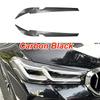 Pair HeadLight Guards For BMW 5 Series G30 G31 2025-2025 LCI Car Front Headlight Eyebrow Sticker Modification Protection