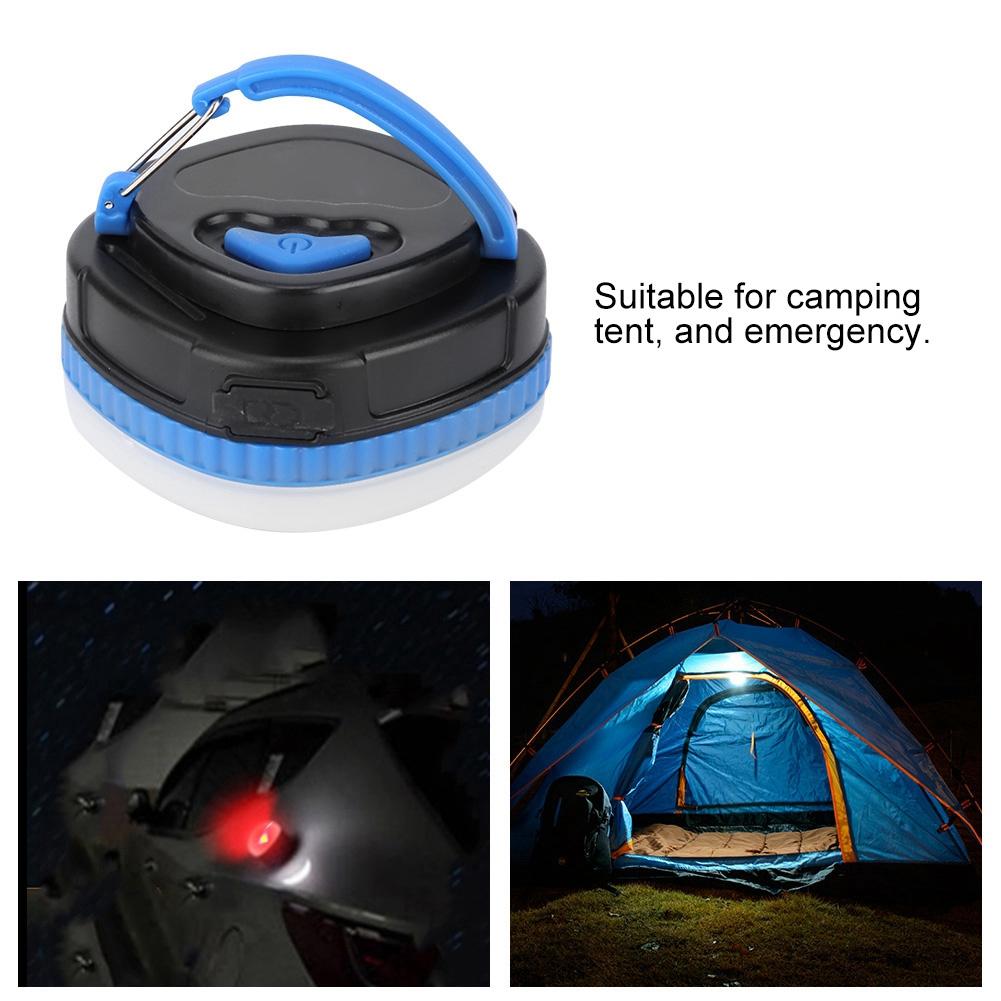 Multi Function Rechargeable Outdoor Portable LED Camping Light for Camping Emergency(Blue)