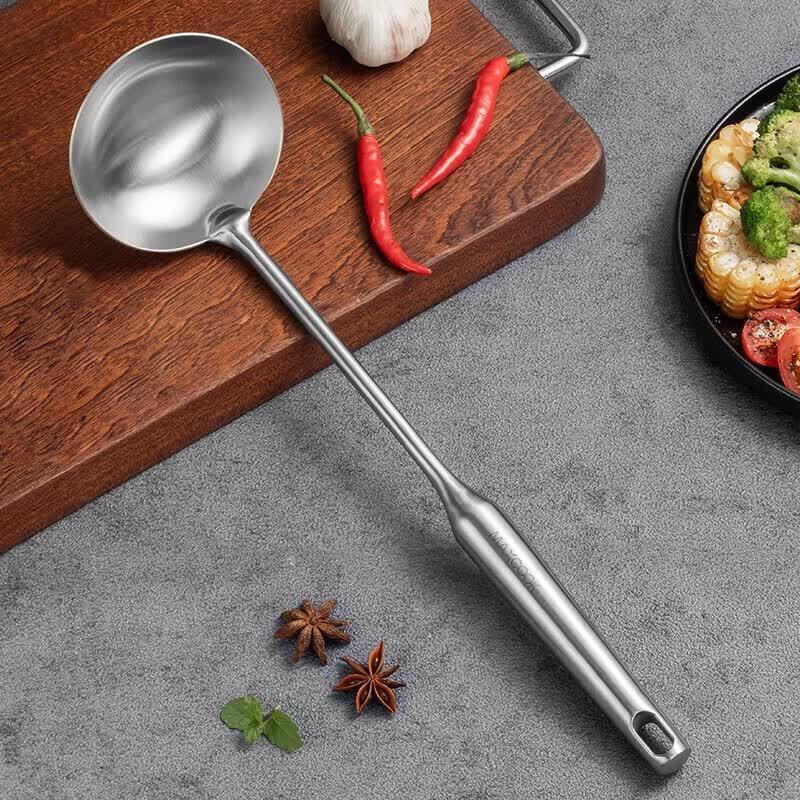 MAXCOOK 304 Stainless Steel Soup Spoon