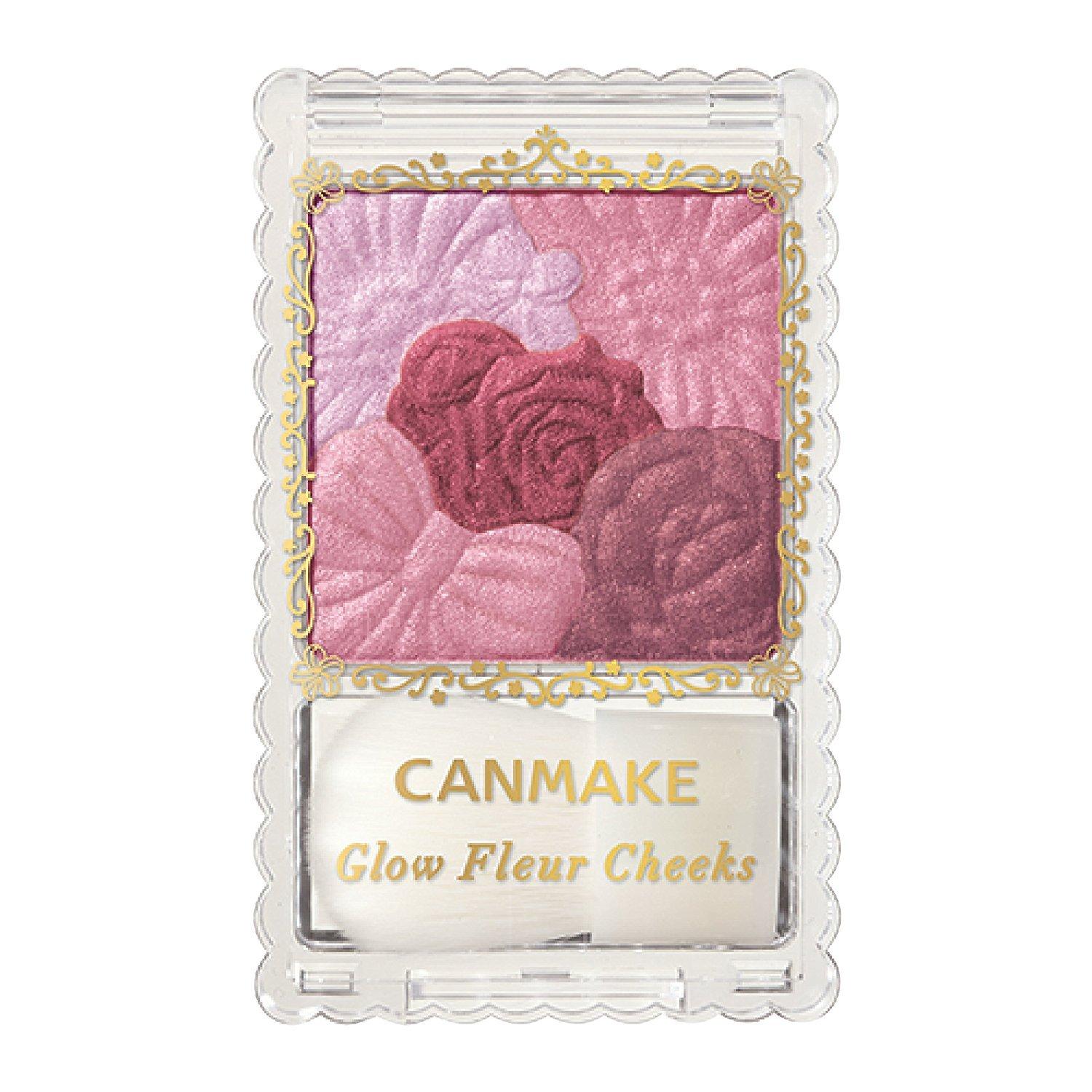 

CANMAKE Glow Fleur Cheeks 09 Бургундия Флер 6.3 г розовый