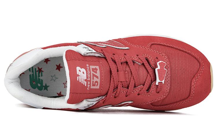 New Balance 574 Red/White Women's WL574TAD