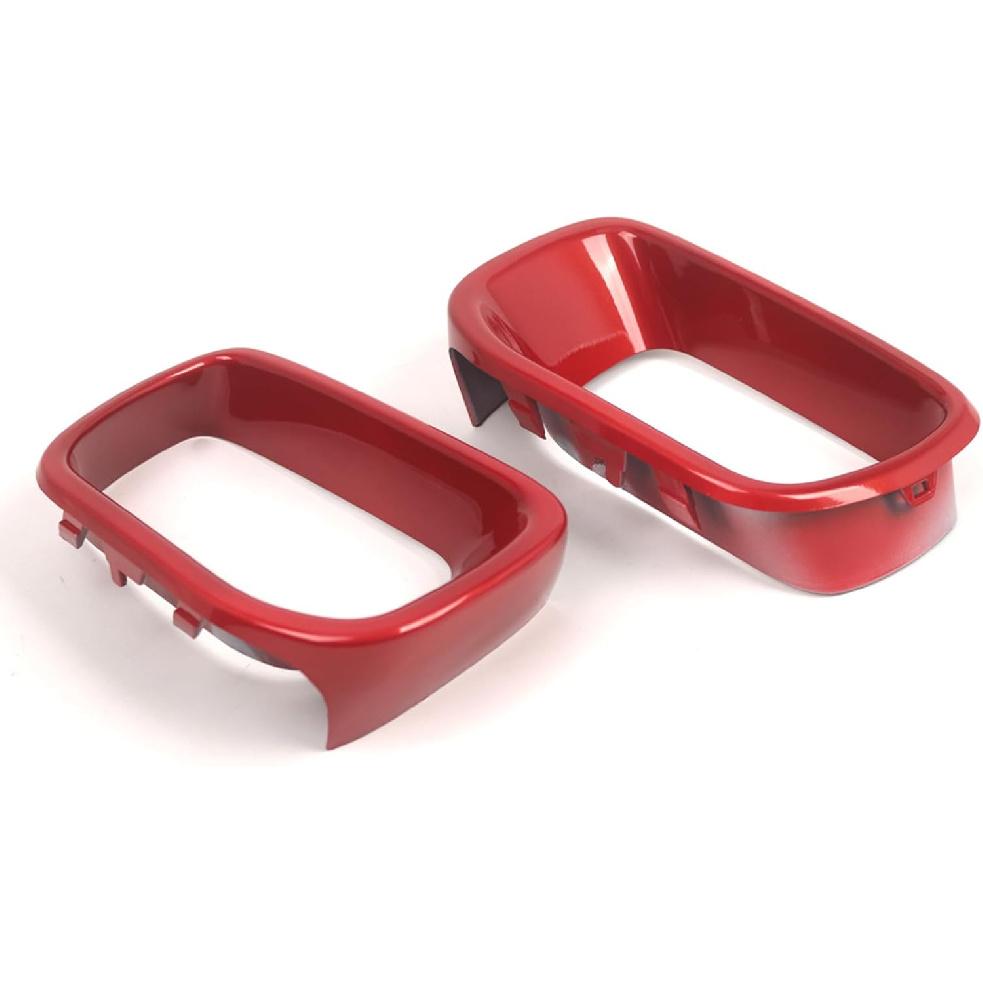 Shkalacar Front Bumper Air Brake Duct Cover Trim, Car Lower Grille Air Duct Frame Compatible with BMW Mini F55 F56 F57 S 2014-2021 OEM 51117337809