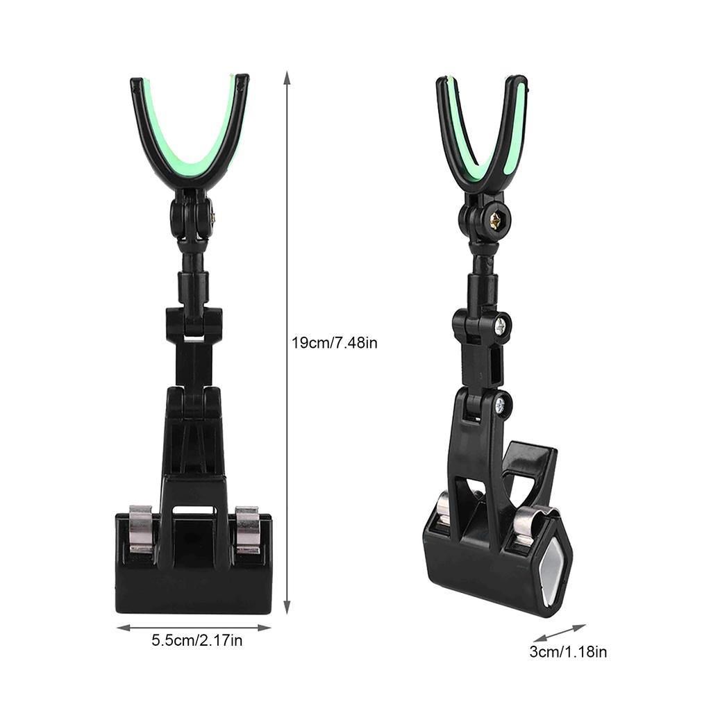 Rotating Fishing Rod Pole Stand Bracket Support Holder Rest Fishing Accessory
