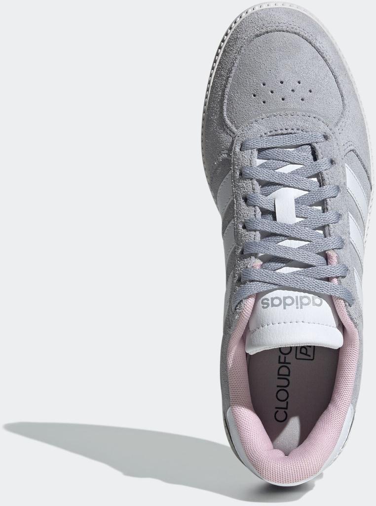 Women's Grey Adidas Breaknet Sleek Sneakers