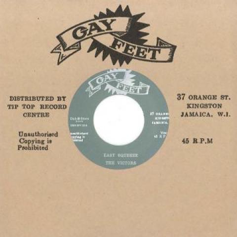 

7inch Record VICTORS - Easy Squeeze / Reggae Buddy DSRSP732 Gay Feet/Dub St 1969 Japan Reggae, Ska & Dub