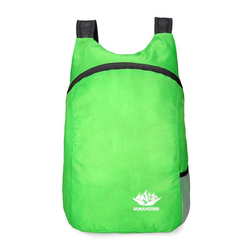 Borsa pieghevole per esterni neutra Borsa da viaggio portatile ultraleggera Zaino impermeabile Borsa per pelle sportiva per fitness
