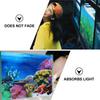 3D Landscape Double Sided Fish Tank Background Poster Aquarium Thick Film Decor Underwater Wallpaper Backdrop Thickened Printed