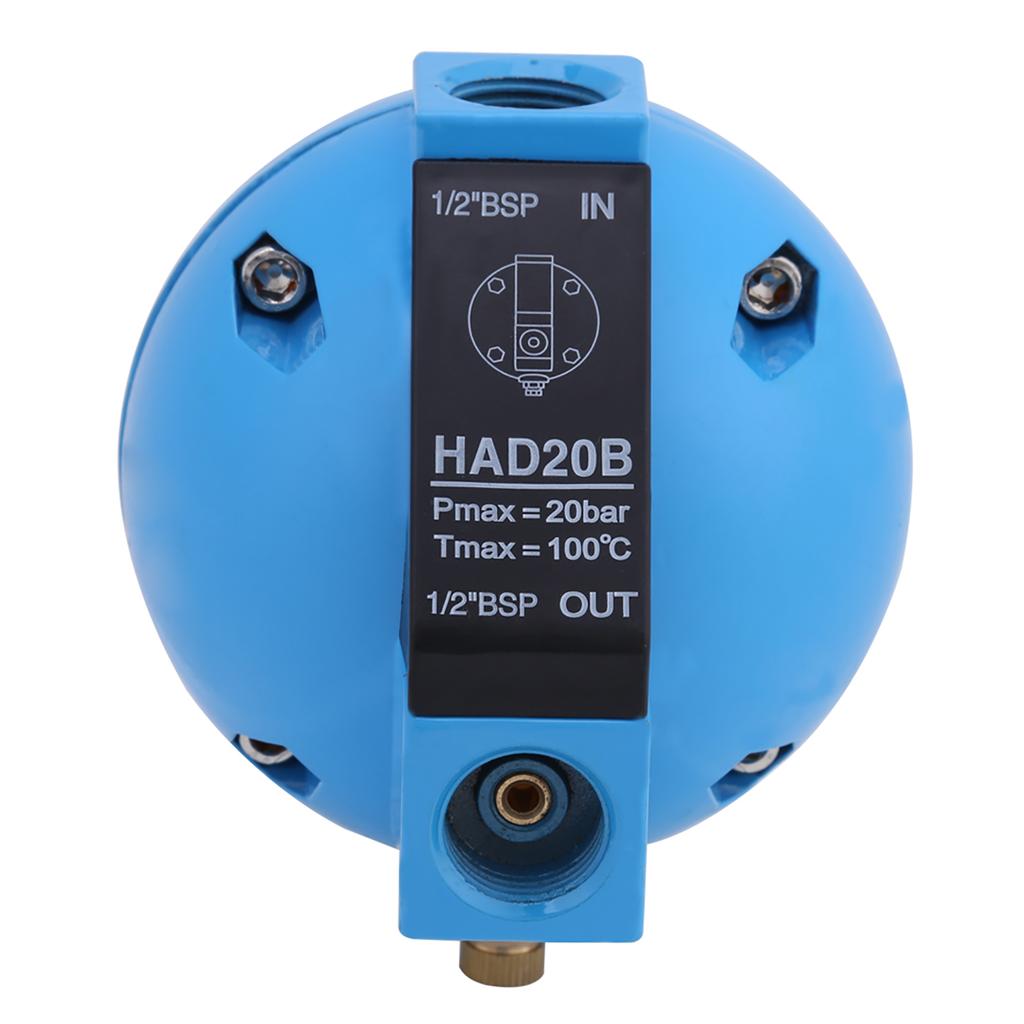 1pc HAD20B Automatic Condensate Mechanical Round Float Drain Valve 12BSP 400LH 20Bar