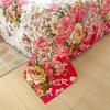 Flower Printed Flat Bed Sheets for Double Bed Single/Queen/King Reactive Printed Top Sheets for Beds sabanas cama Bed Linen