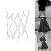 Trendy Fishnet Adjustable Chain Belt Designs Accessory for Hip Hop and Punk Fashion Enthusiasts Use Stylish Outfits