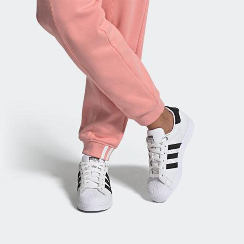adidas Damskie Superstar 'Czarne Sztruksowe Paski' Damskie H69025
